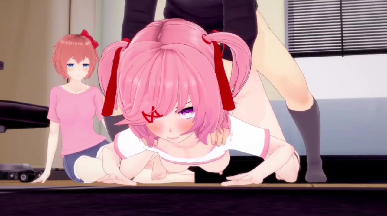 Rule34 – If it exists, there is porn of it / natsuki (doki doki literature club), sayori (doki doki literature club) / 8742788