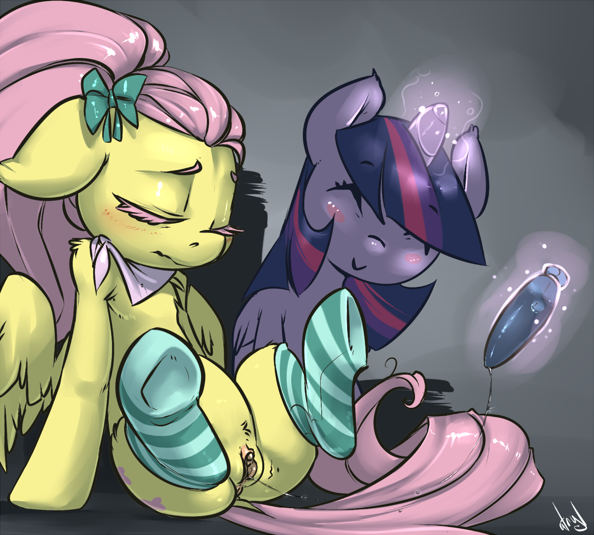Rule34 – If it exists, there is porn of it / atryl, fluttershy (mlp), twilight sparkle (mlp) / 432784