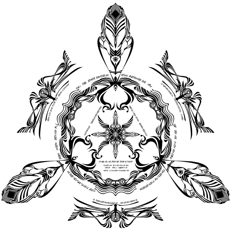 tsubaki yayoi, arc system works, blazblue, blazblue: continuum shift, bad fandom id, bad id, official art, crest, greyscale, monochrome