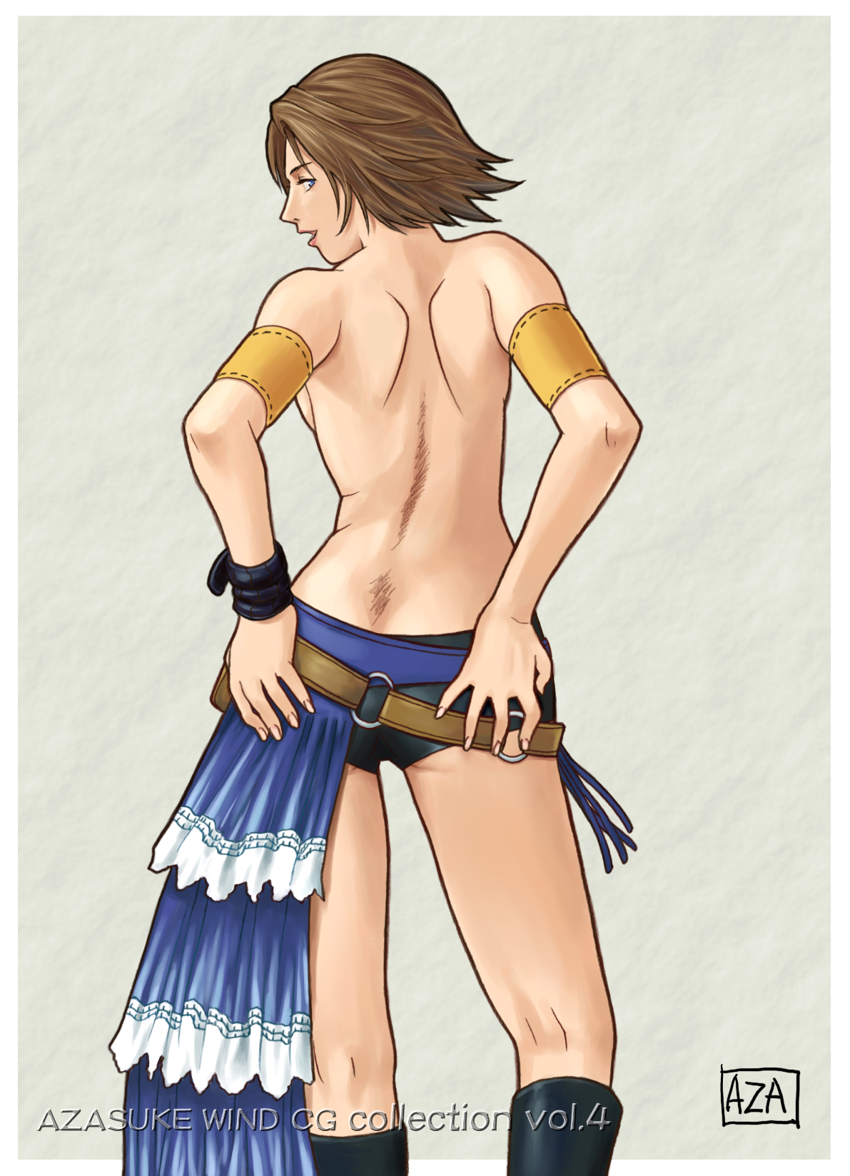 azasuke, yuna, final fantasy, final fantasy x, final fantasy x-2, highres, 00s