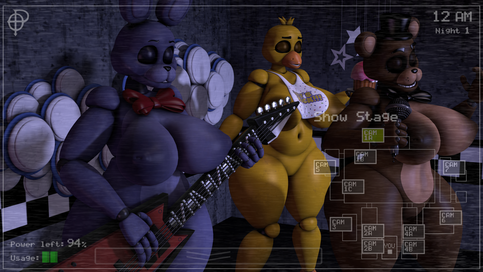 Rule34 – If it exists, there is porn of it / bonnie (fnaf), chica (fnaf), freddy (fnaf) / 8752726