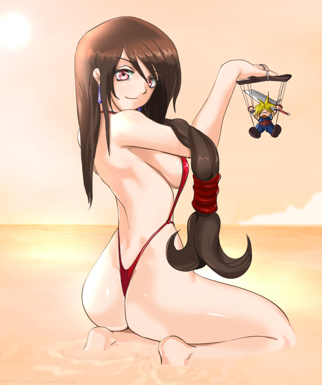 Rule34 – If it exists, there is porn of it / xplotter, cloud strife, tifa lockhart / 433547