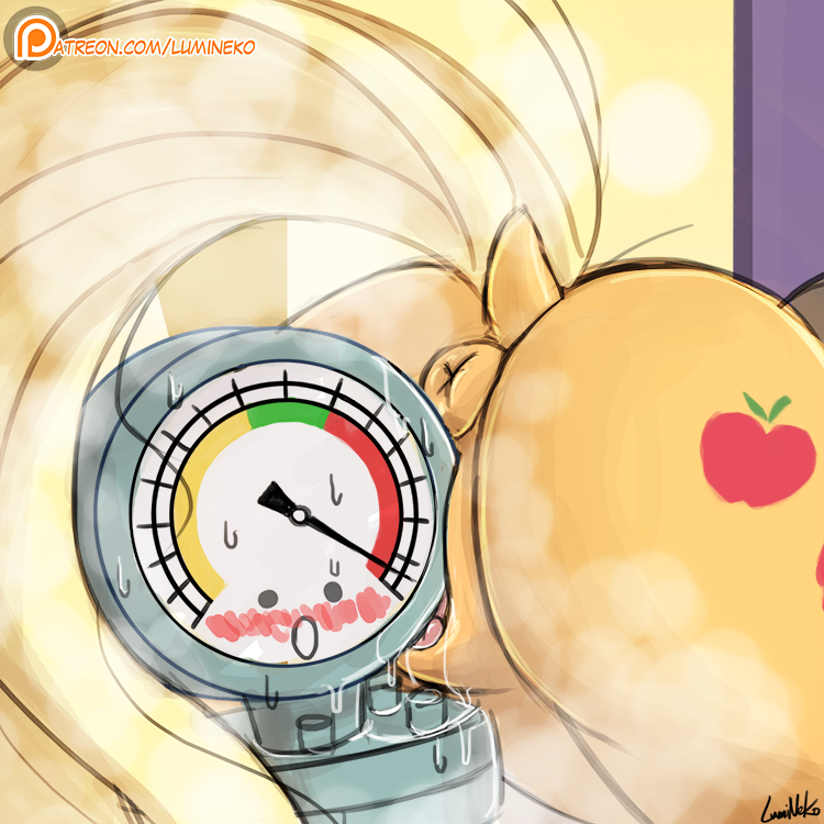 Rule34 – If it exists, there is porn of it / lumineko, applejack (mlp) / 434011