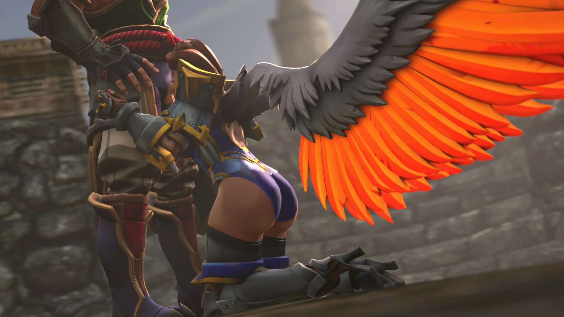 Rule34 – If it exists, there is porn of it / furia (paladins), koga (paladins) / 8776974