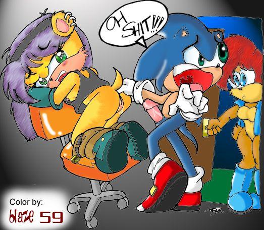 Rule34 – If it exists, there is porn of it / mina, mina mongoose, sally acorn, sonic the hedgehog / 434310