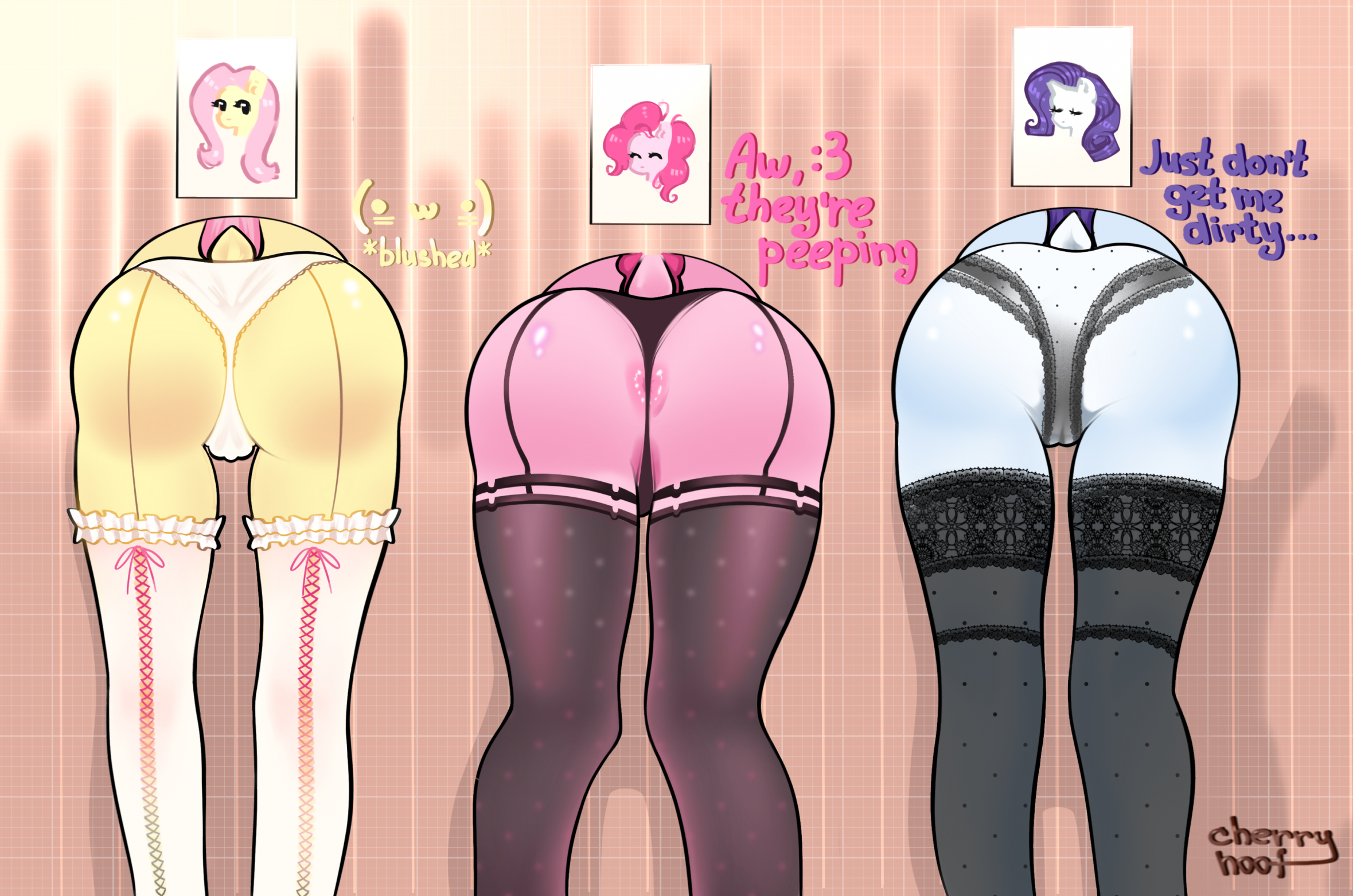 Rule34 – If it exists, there is porn of it / fluttershy (mlp), pinkie pie (mlp), rarity (mlp) / 8808988