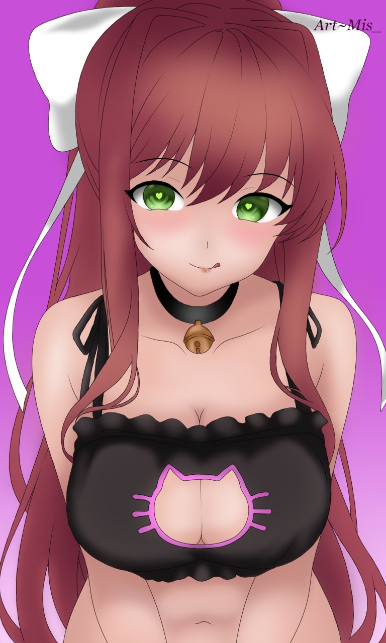Rule34 – If it exists, there is porn of it / monika (doki doki literature club) / 8808949