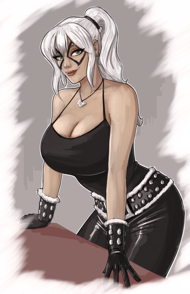 Rule34 – If it exists, there is porn of it / gan (artist), black cat (marvel), diamond, felicia hardy / 8811859