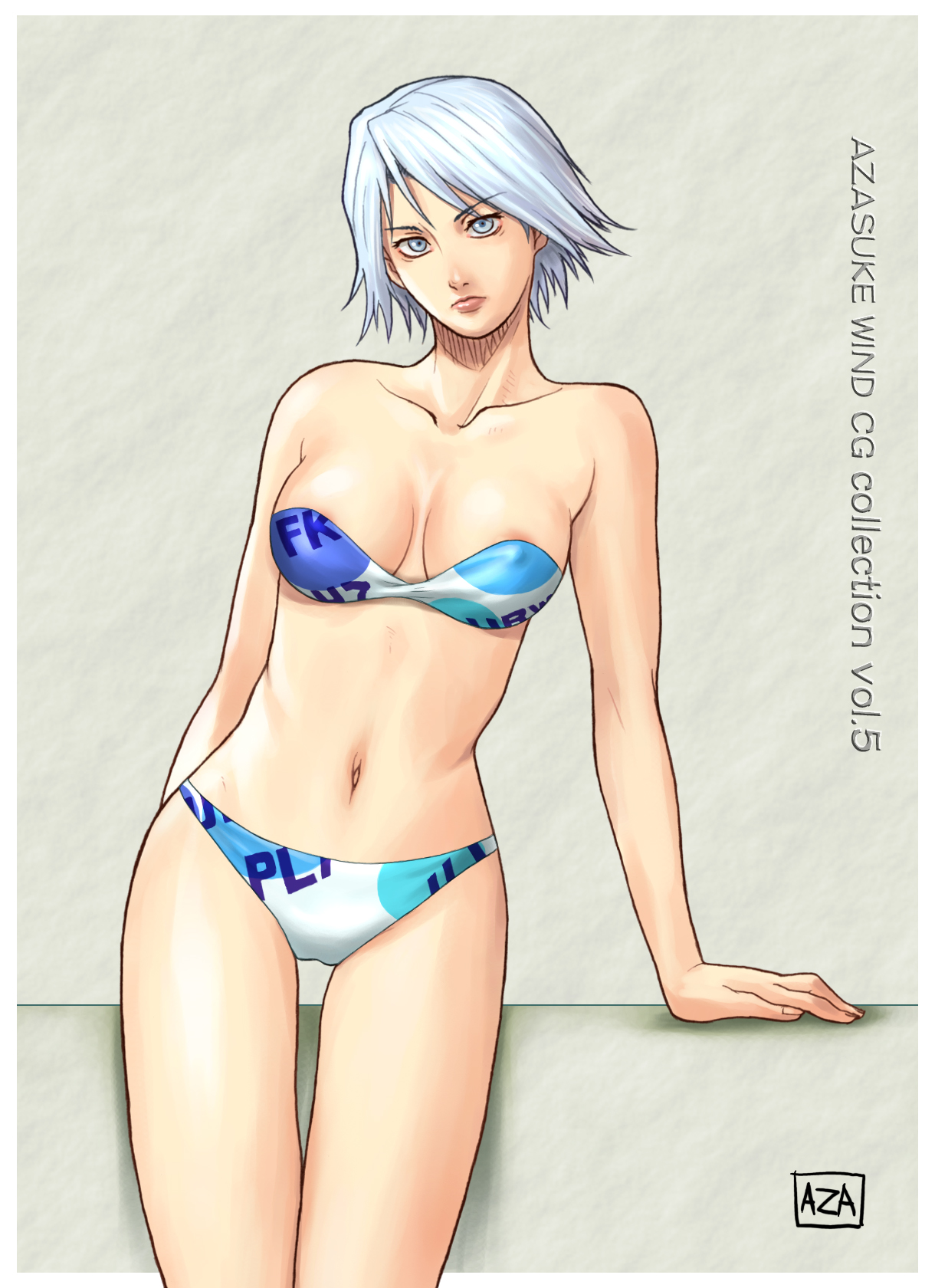 azasuke, christie (doa), dead or alive, tecmo, highres, bikini, swimsuit
