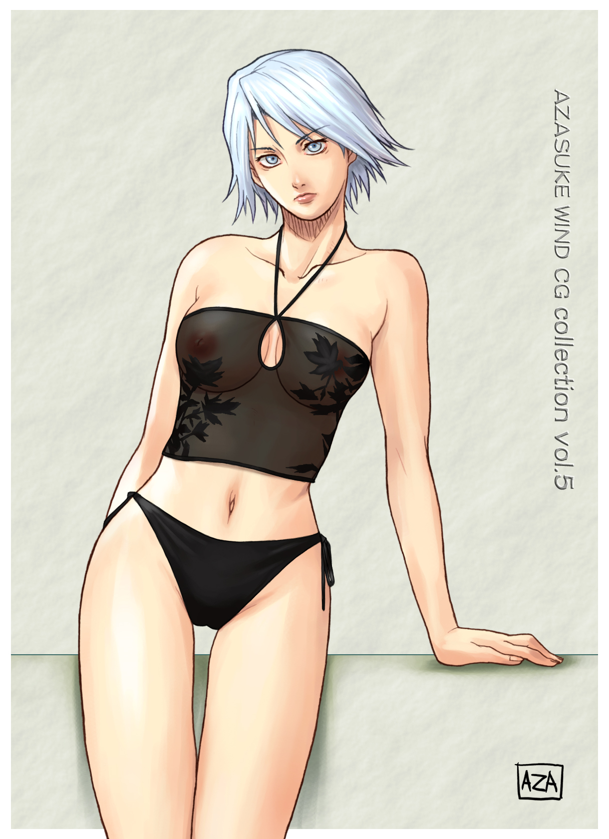 azasuke, christie (doa), dead or alive, tecmo, highres, bikini, swimsuit