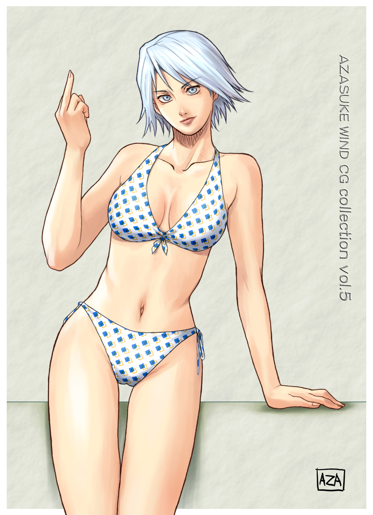 azasuke, christie (doa), dead or alive, tecmo, highres, bikini, swimsuit