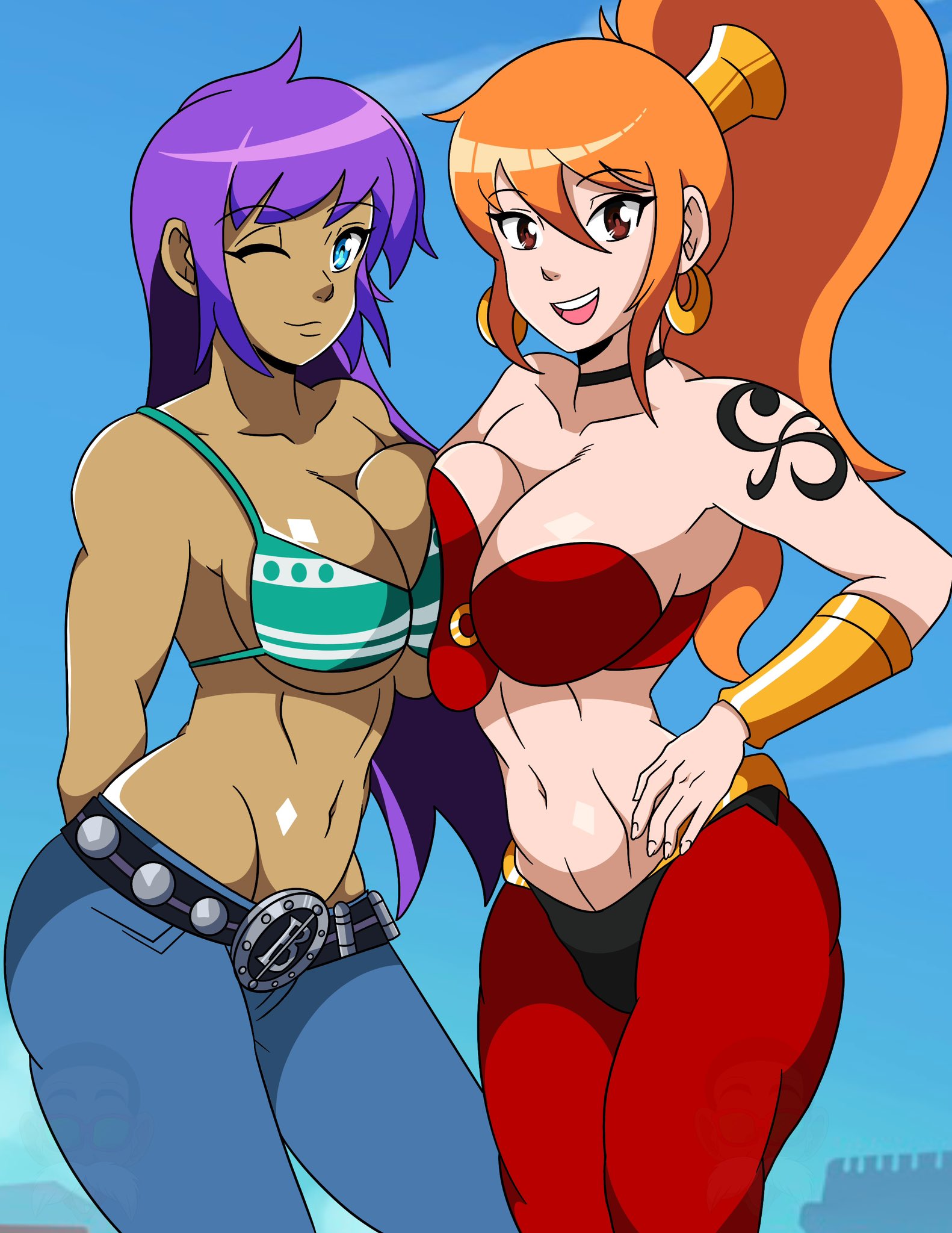 Rule34 – If it exists, there is porn of it / nami (one piece), shantae (character), shantae (cosplay) / 8816221