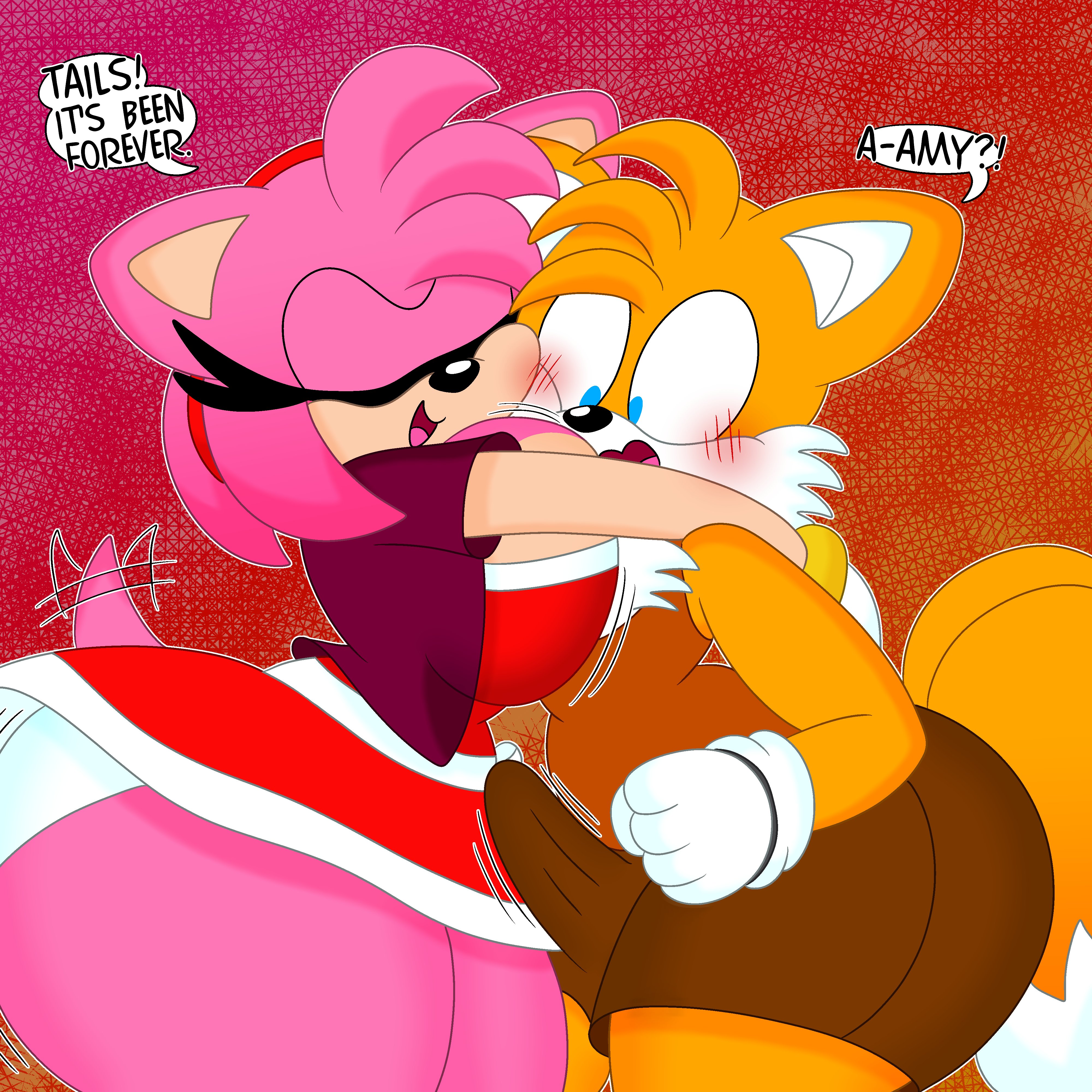 Rule34 – If it exists, there is porn of it / 3barts, amy rose, tails / 8819163