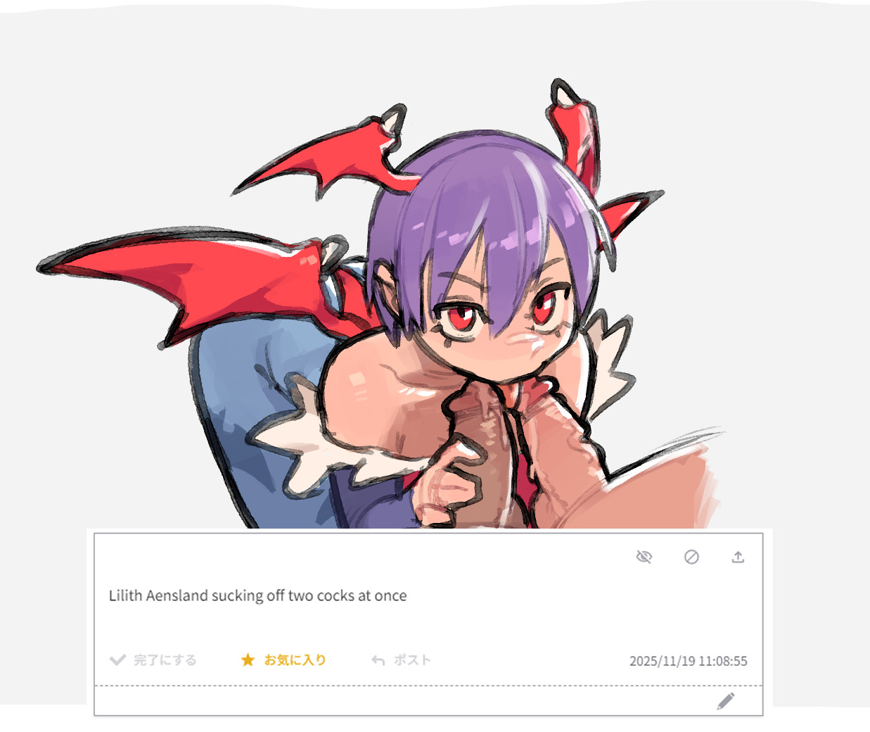 Rule34 – If it exists, there is porn of it / lilith aensland / 8824380