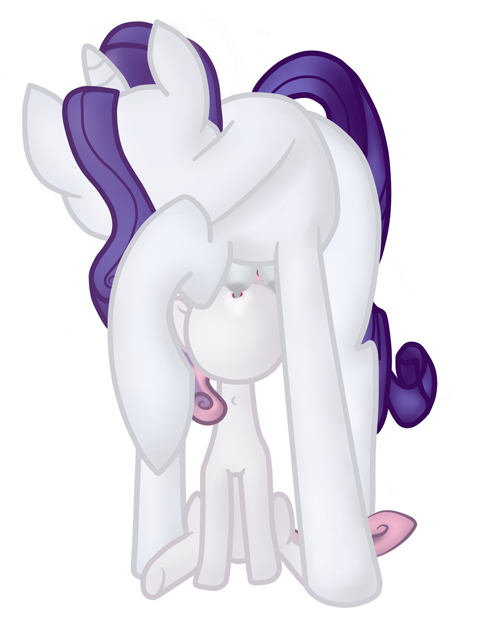 Rule34 – If it exists, there is porn of it / rarity (mlp), sweetie belle (mlp) / 436935