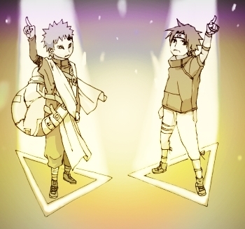 gaara (naruto), uchiha sasuke, naruto (classic), naruto (series), artist request, lowres, tagme, what