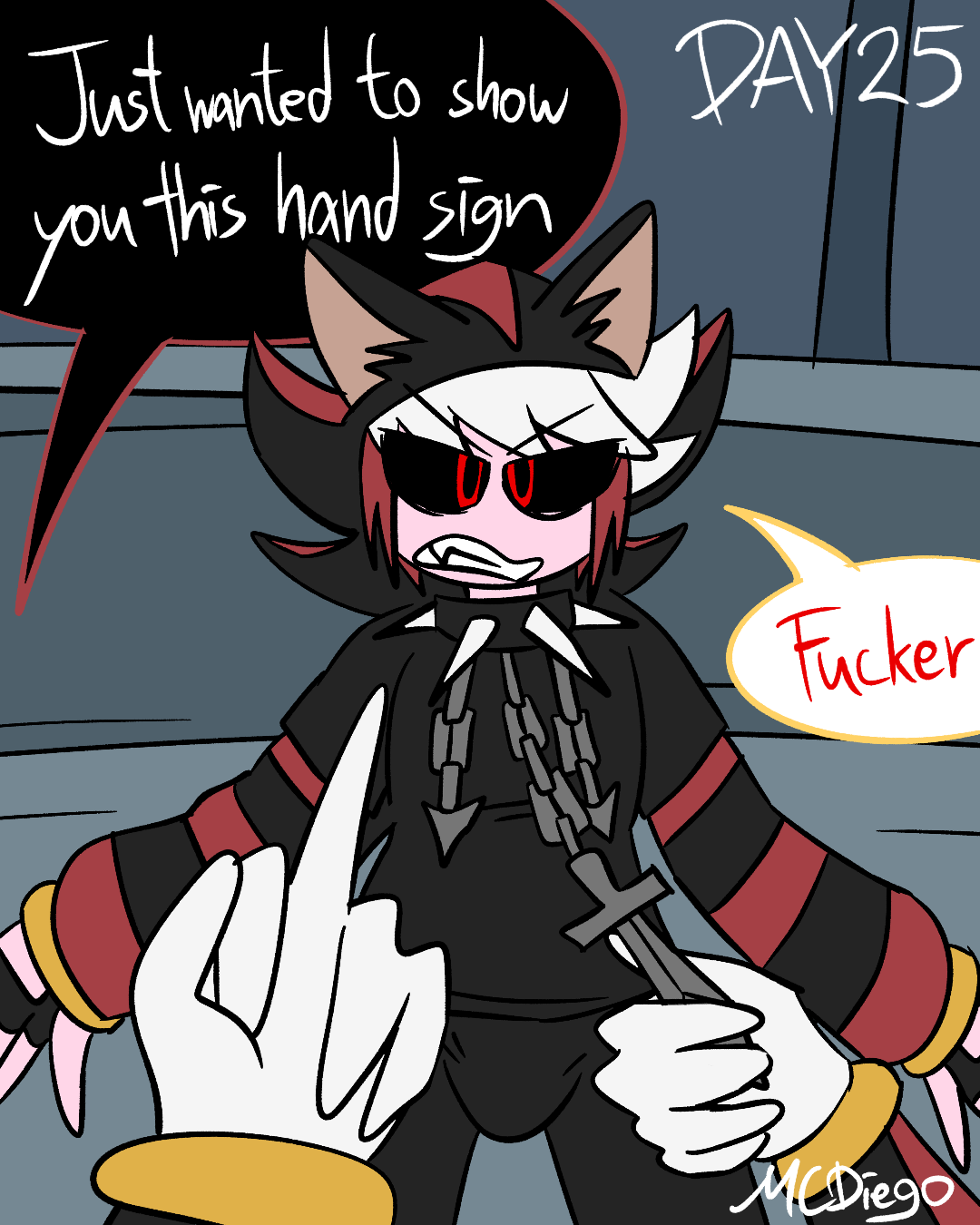Rule34 – If it exists, there is porn of it / original character, shadow the hedgehog / 8837406