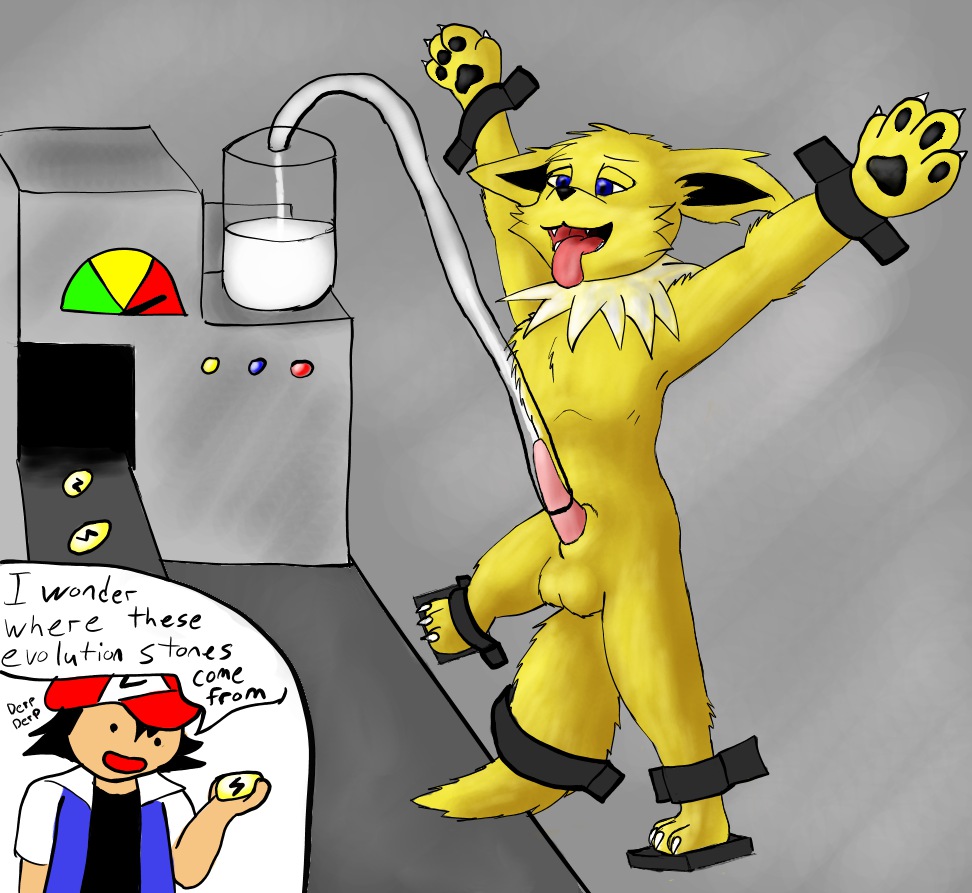 Rule34 – If it exists, there is porn of it / jolteon, satoshi (pokemon) / 437432