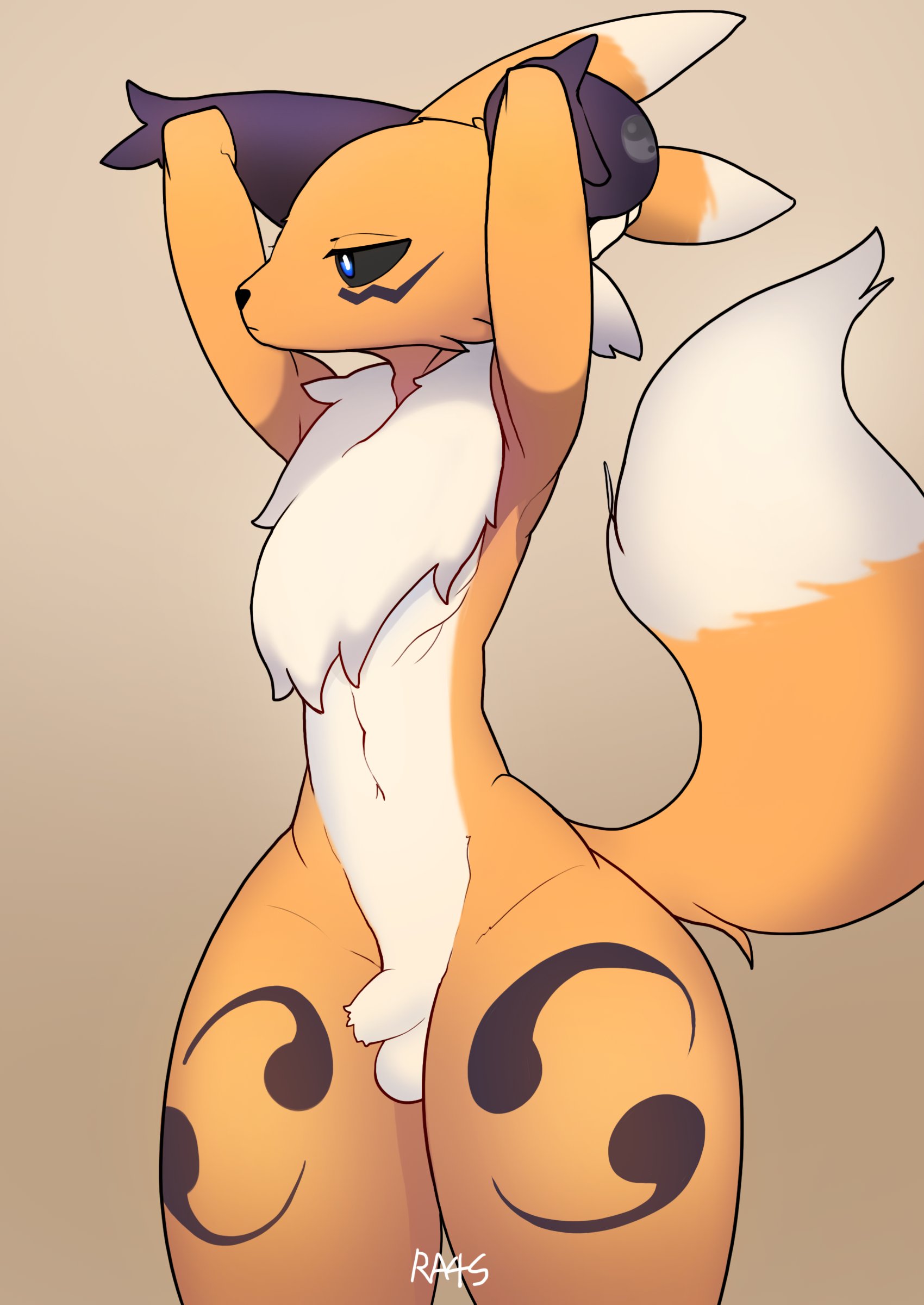 Rule34 – If it exists, there is porn of it / ra4s, digimon (species), renamon / 8839795