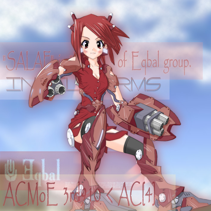 hier, armored core, armored core 4, fromsoftware, tagme, mecha musume, red hair