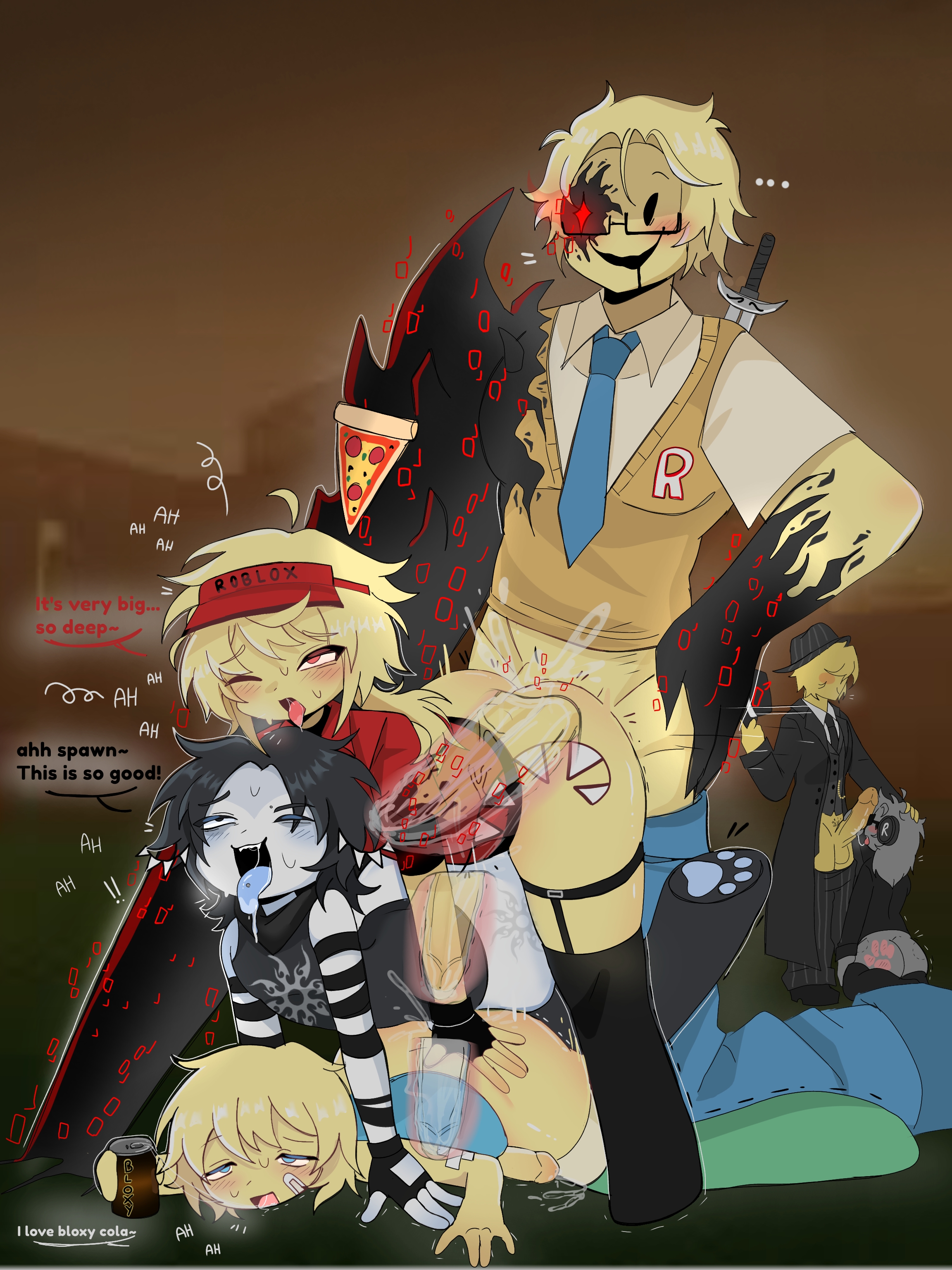 Rule34 – If it exists, there is porn of it / forsaken, noob (roblox) / 8851399