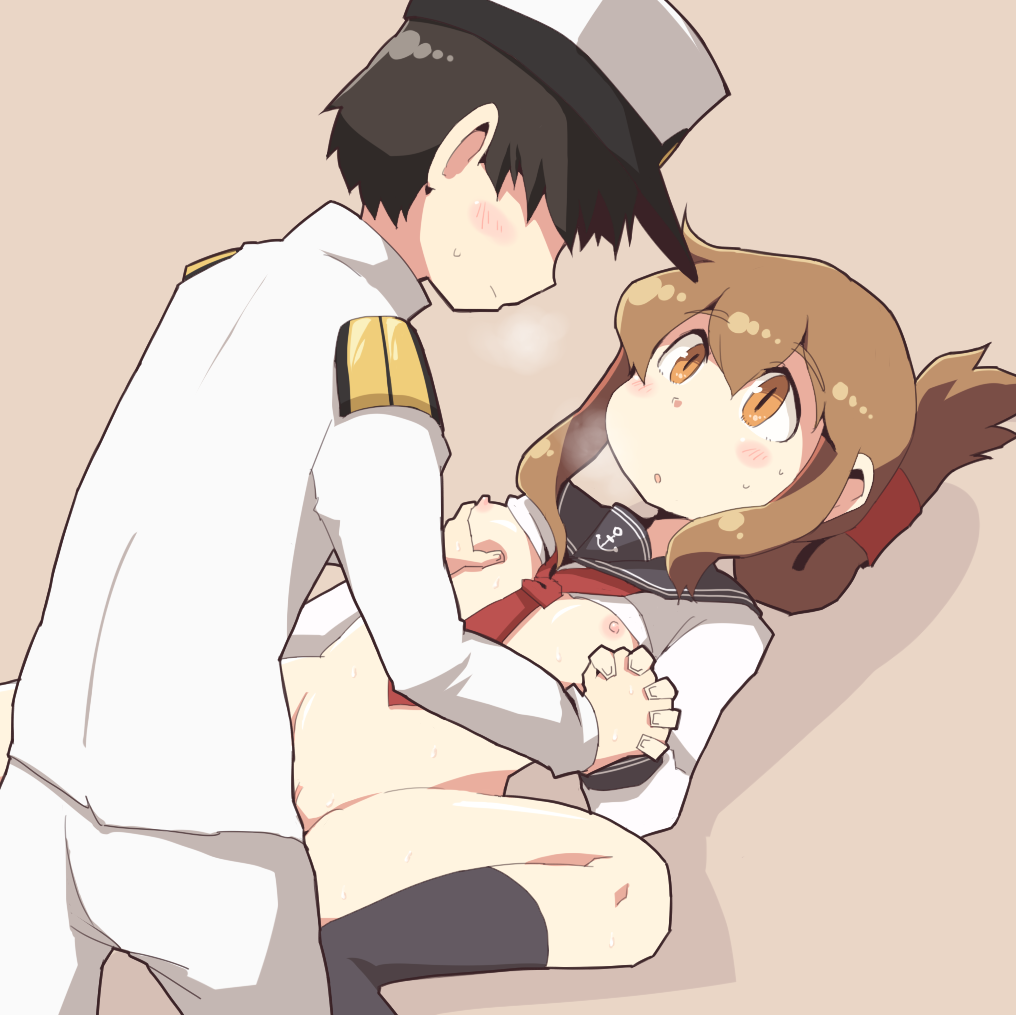 Rule34 – If it exists, there is porn of it / dokan (dkn), admiral (kantai collection), inazuma (kantai collection) / 438330