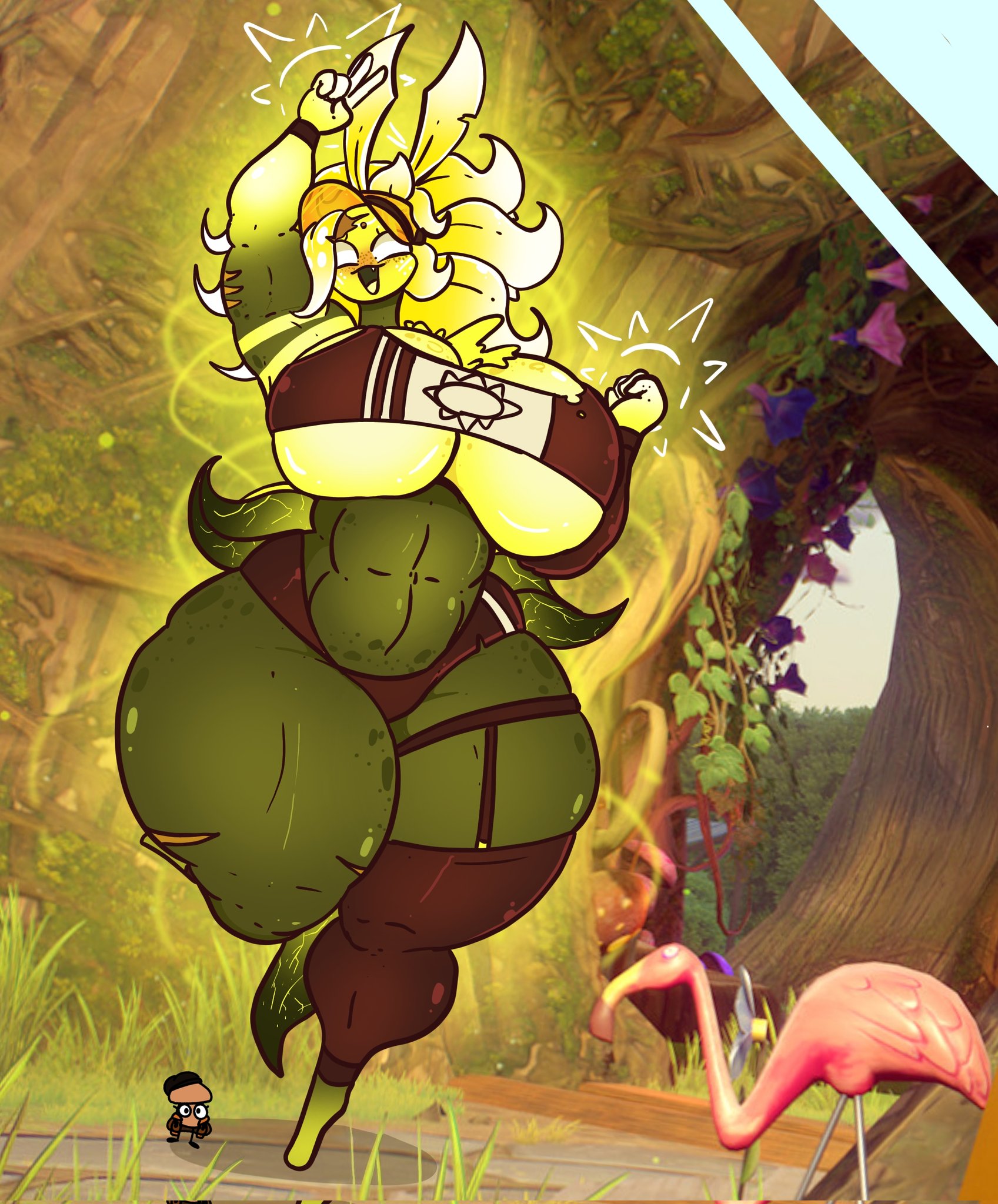 Rule34 – If it exists, there is porn of it / sunflower (pvz) / 8857766