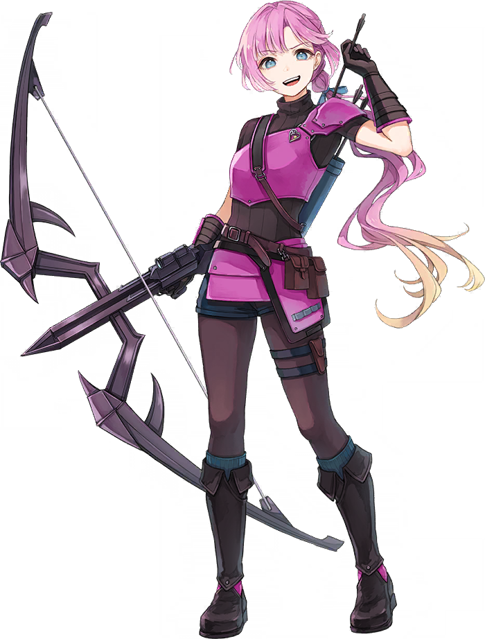 anyoji hime, hasunosora fantasy, link! like! love live!, love live!, game cg, non-web source, official art, 1girl, armor, arrow (projectile), belt, belt pouch, black boots, black pantyhose, black sweater, blonde hair, blue eyes, blue shorts, blue socks, boots, bow (weapon), breastplate, crossbow, fold-over boots, full body, gradient hair, heart pin, holding, holding arrow, holding crossbow, holding weapon, long hair, looking at viewer, multi-tied hair, multicolored hair, official alternate costume, pantyhose, pink armor, pink hair, ponytail, pouch, quiver, raised eyebrow, short shorts, shorts, simple background, socks, socks over pantyhose, solo, standing, sweater, transparent background, turtleneck, turtleneck sweater, utility belt, very long hair, weapon