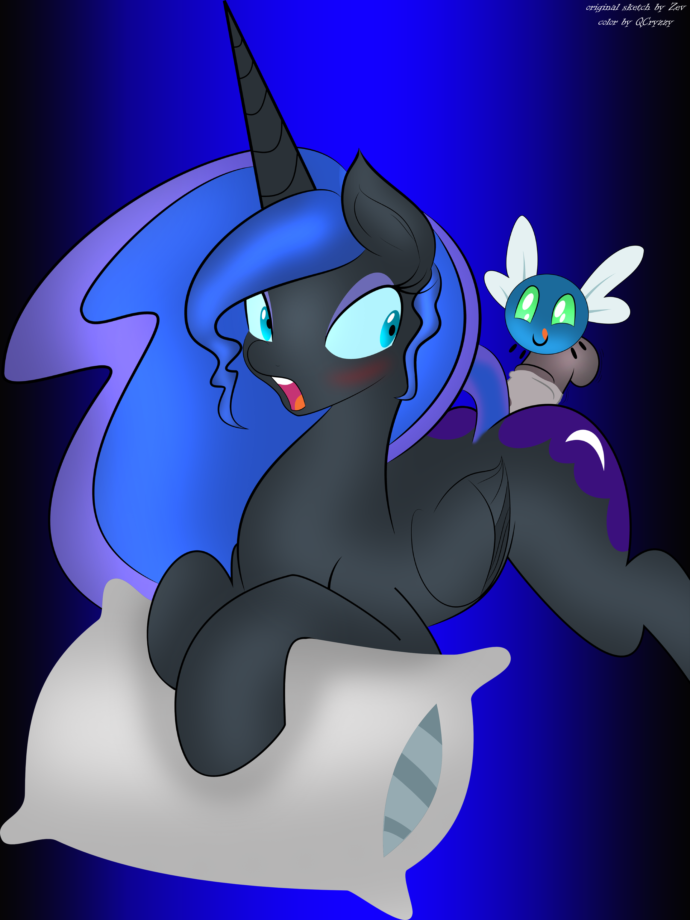 Rule34 – If it exists, there is porn of it / qcryzzy, seii3, zev, nightmare moon (mlp) / 438833