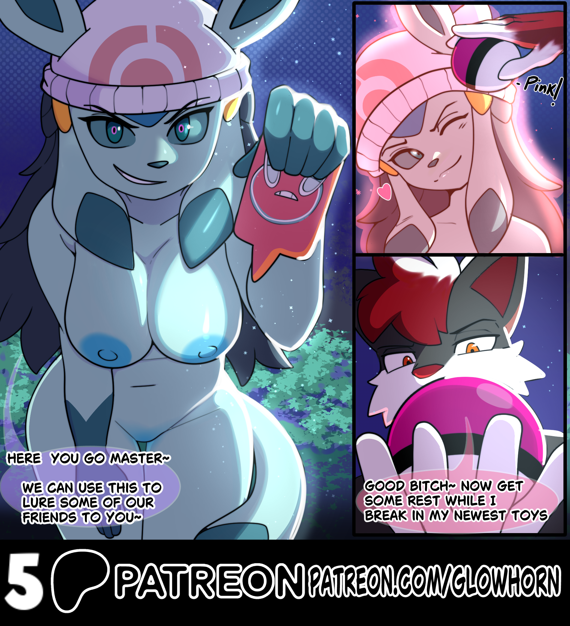 Rule34 – If it exists, there is porn of it / dawn (pokemon), eeveelution, glaceon, pokemon (species), rotom, rotom phone / 8861430