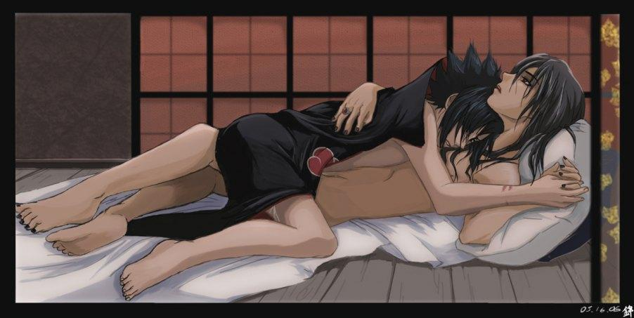 Rule34 – If it exists, there is porn of it / artist request, akatsuki (naruto), uchiha itachi, uchiha sasuke / 439325