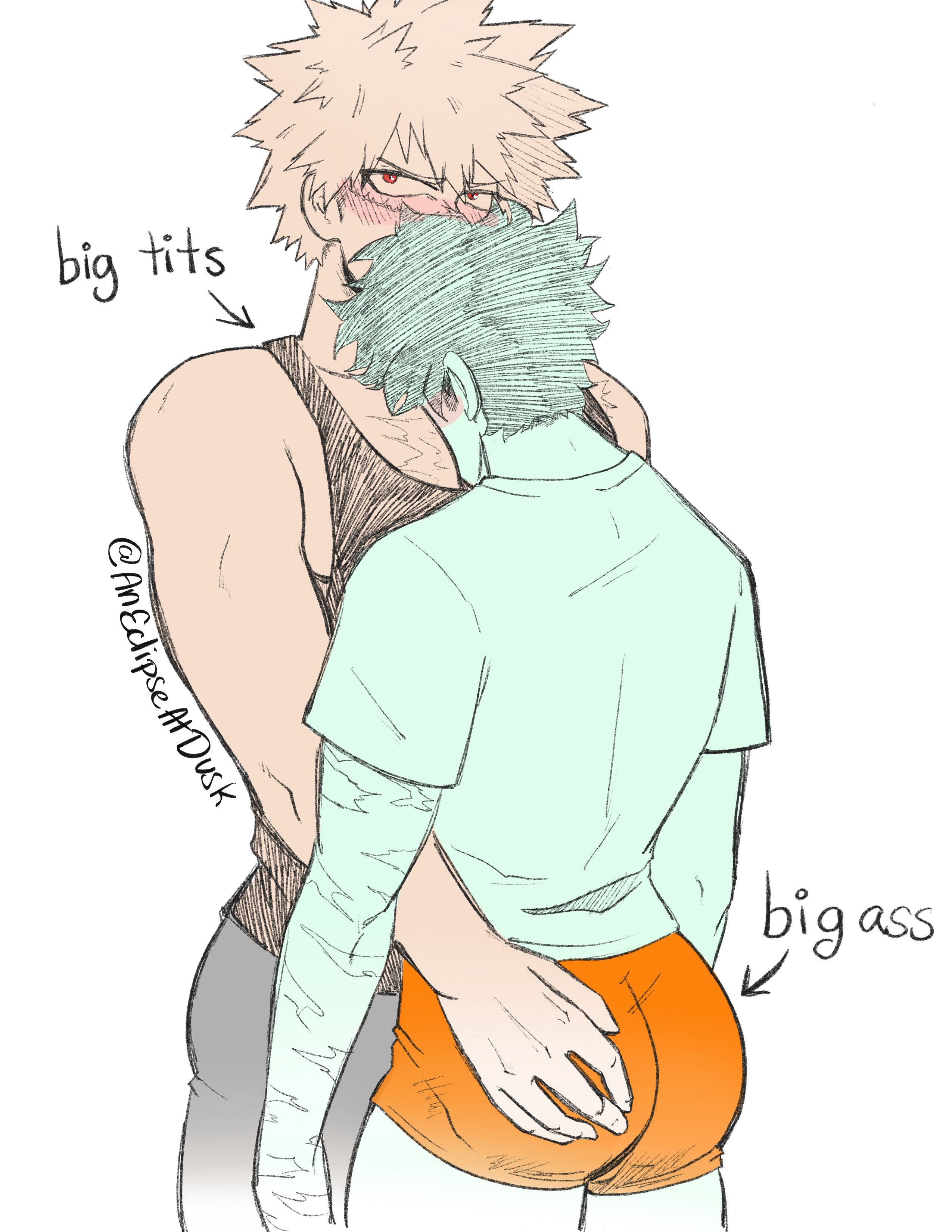 Rule34 – If it exists, there is porn of it / deku, izuku midoriya, katsuki bakugou / 8869596