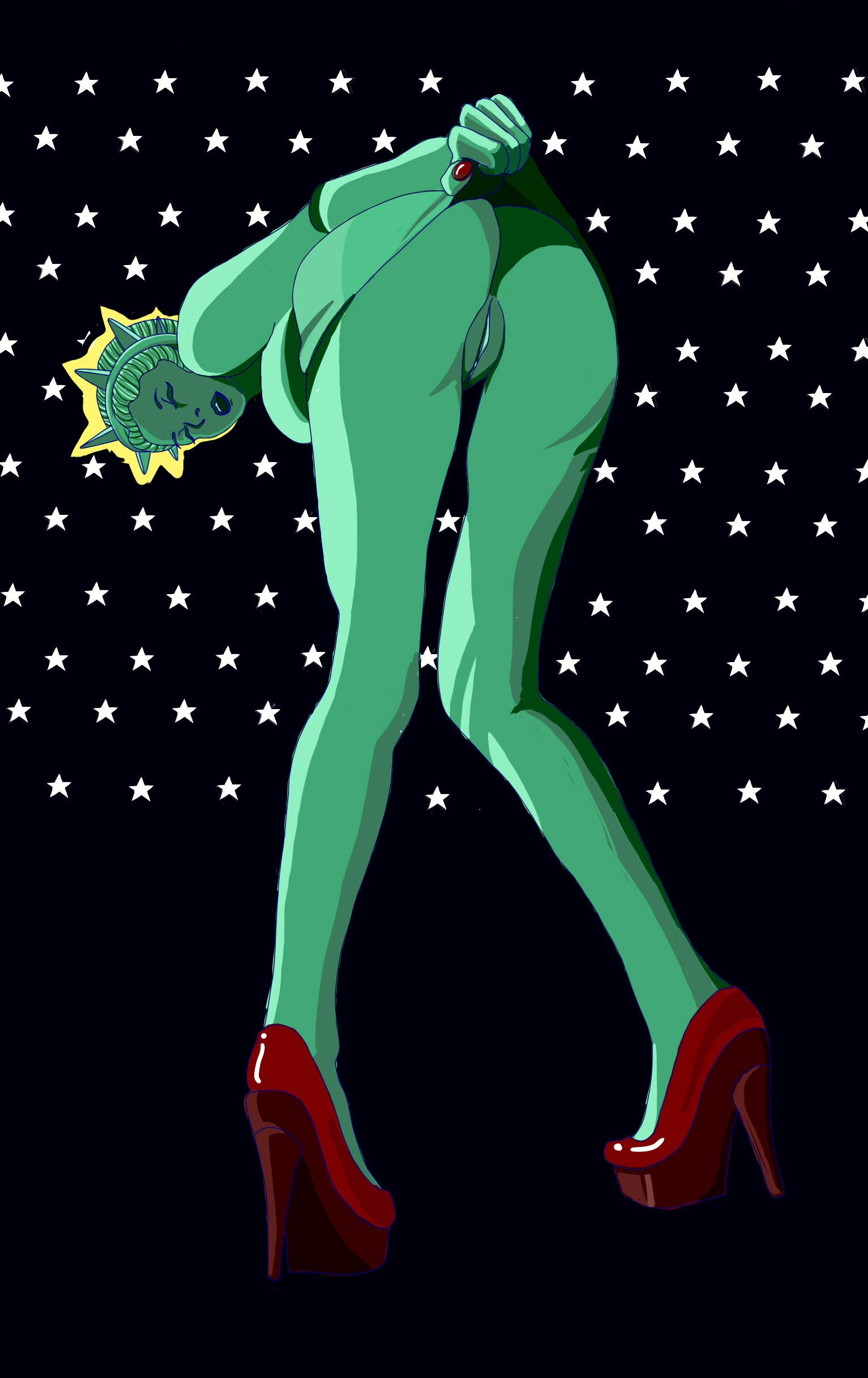 Rule34 – If it exists, there is porn of it / statue of liberty / 439462