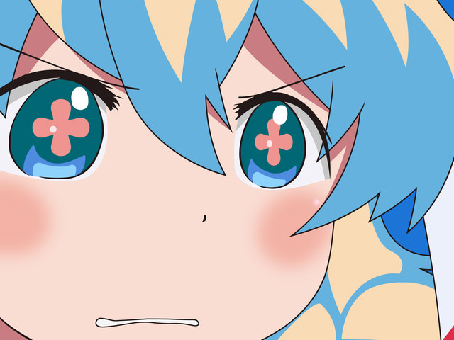 nia teppelin, tengen toppa gurren lagann, + +, gununu (meme), meme, multicolored hair, parody, solo, two-tone hair