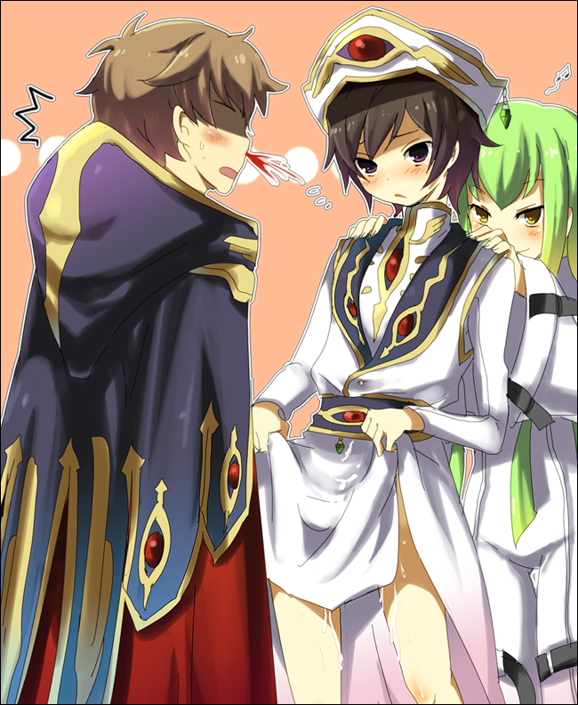 Rule34 – If it exists, there is porn of it / kl, c.c., kururugi suzaku, lelouch lamperouge / 439568