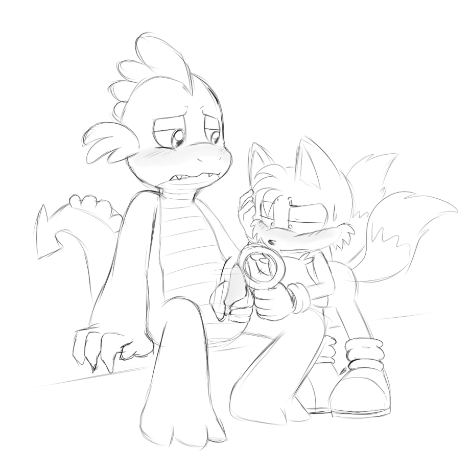 Rule34 – If it exists, there is porn of it / bluechika, tails / 439742