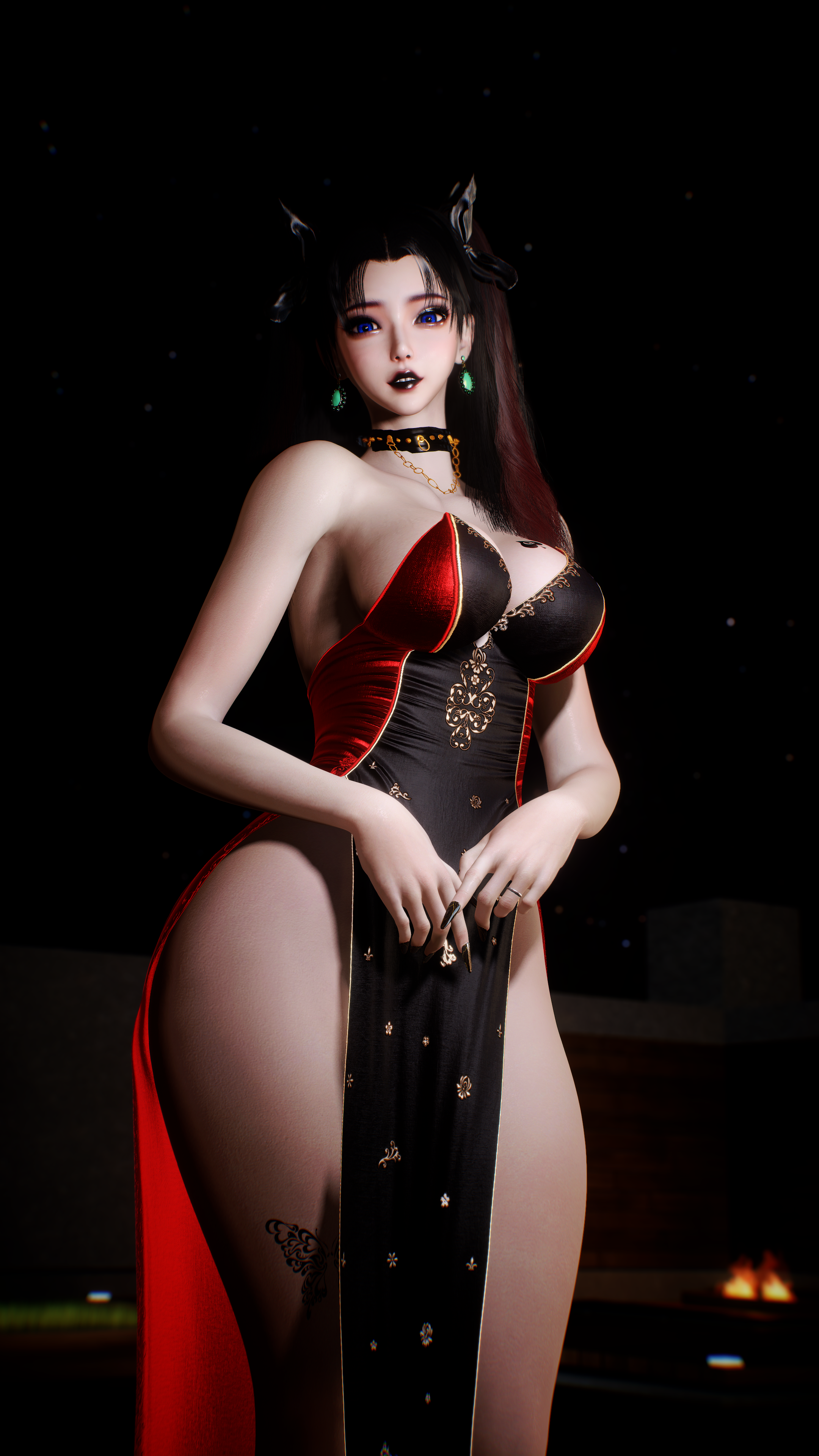 Rule34 – If it exists, there is porn of it / tohsaka rin, yard / 8879843