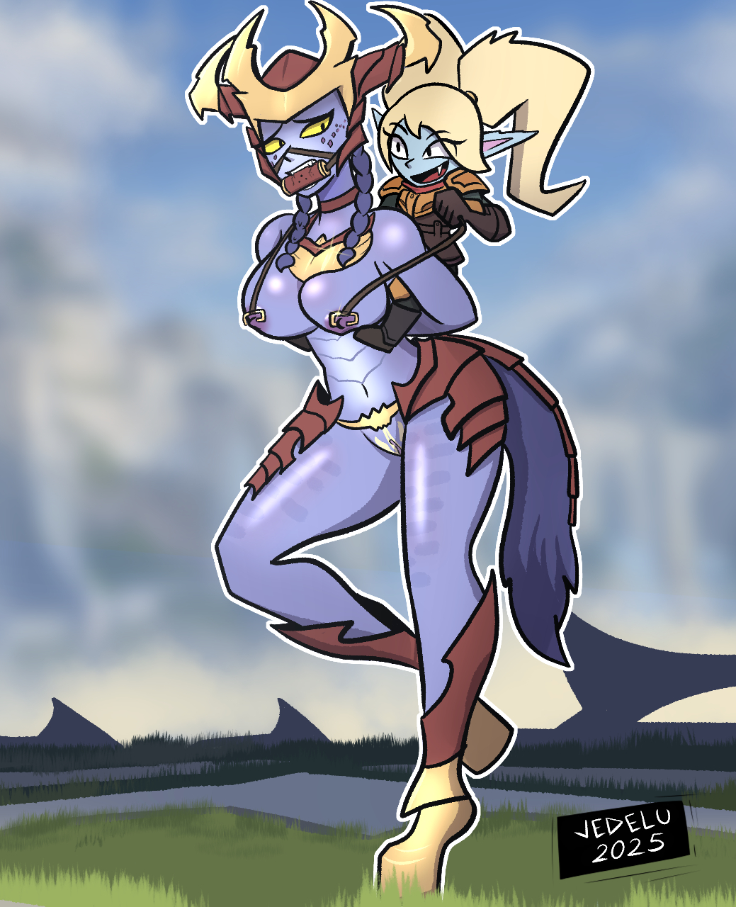 Rule34 – If it exists, there is porn of it / poppy, shyvana, yordle / 8883621