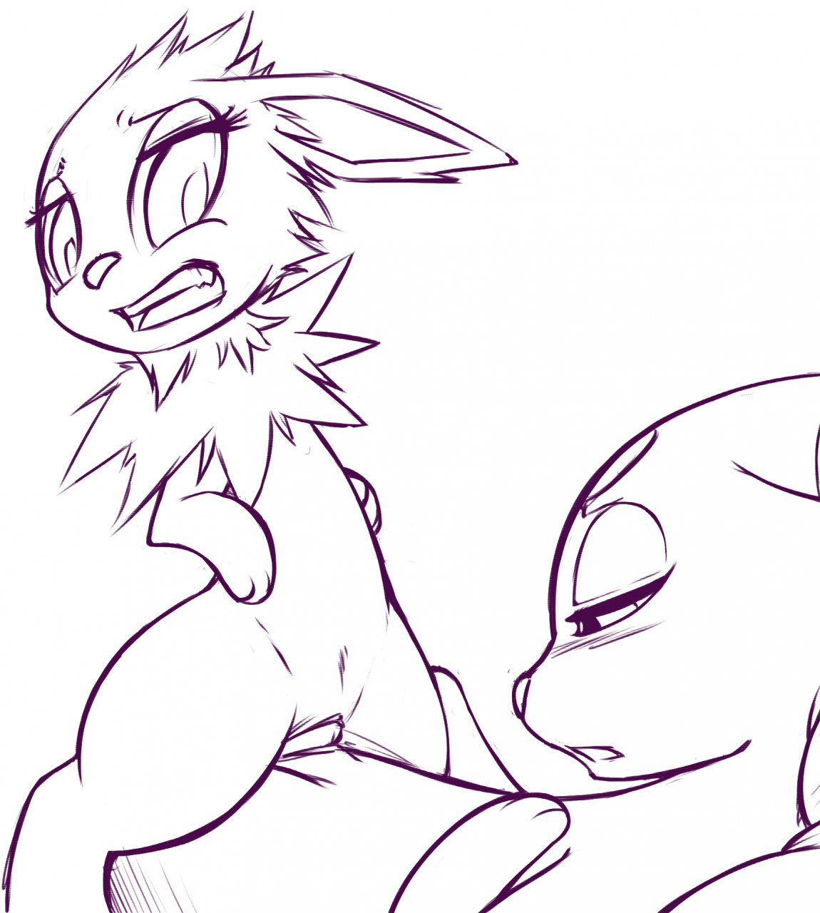 Rule34 – If it exists, there is porn of it / florecentmoo, superserperior, eeveelution, jolteon, umbreon / 440759