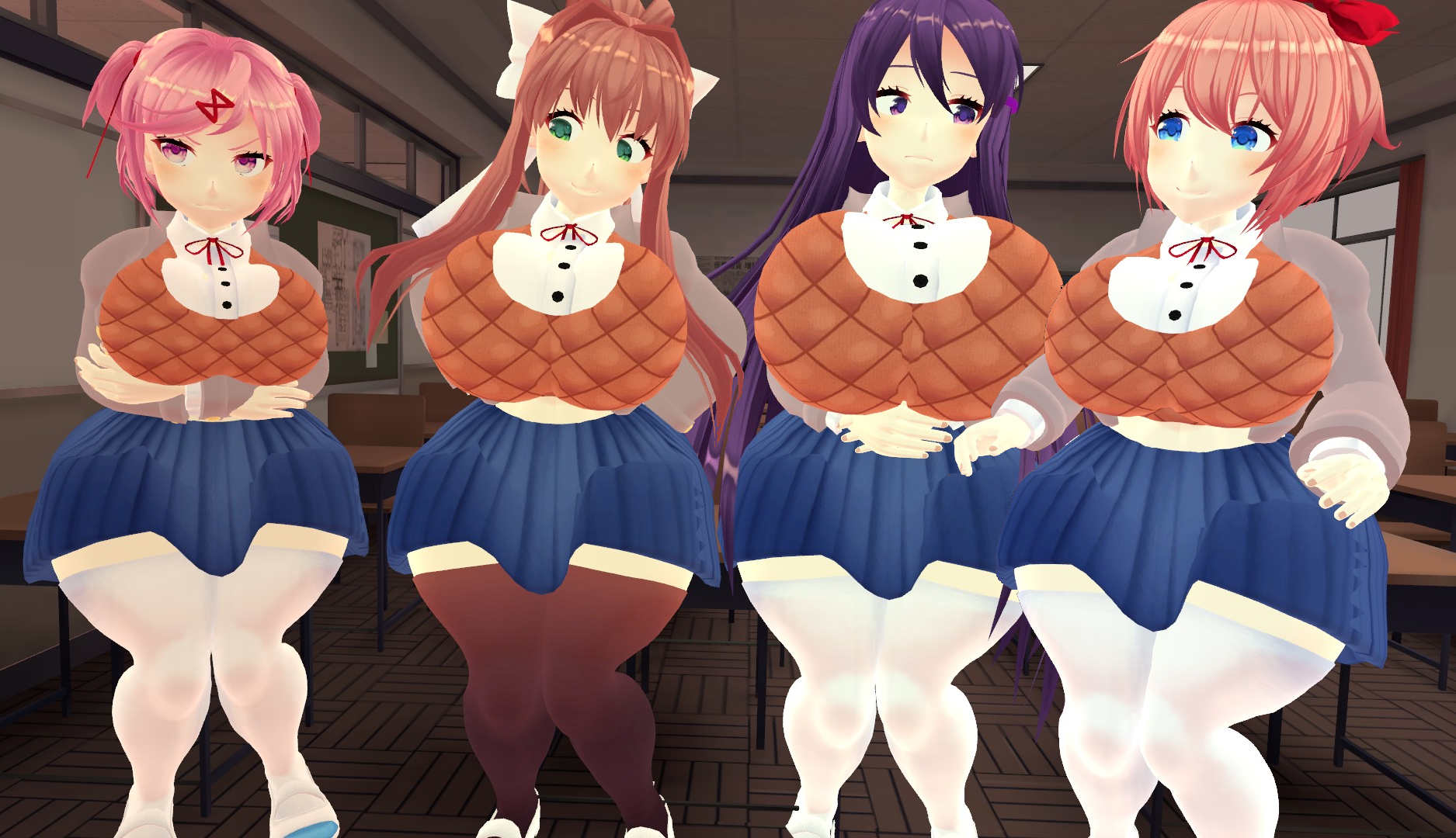 Rule34 – If it exists, there is porn of it / monika (doki doki literature club), natsuki (doki doki literature club), sayori (doki doki literature club), yuri (doki doki literature club) / 8897472