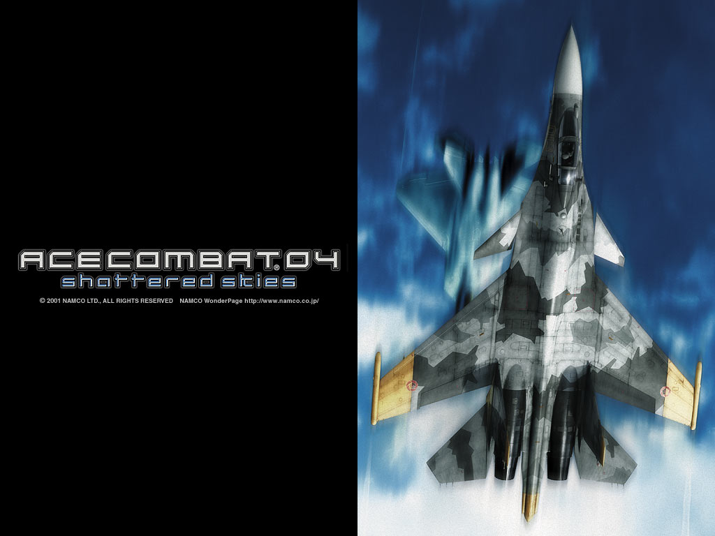 f-22, su-37, ace combat, ace combat 04, official art