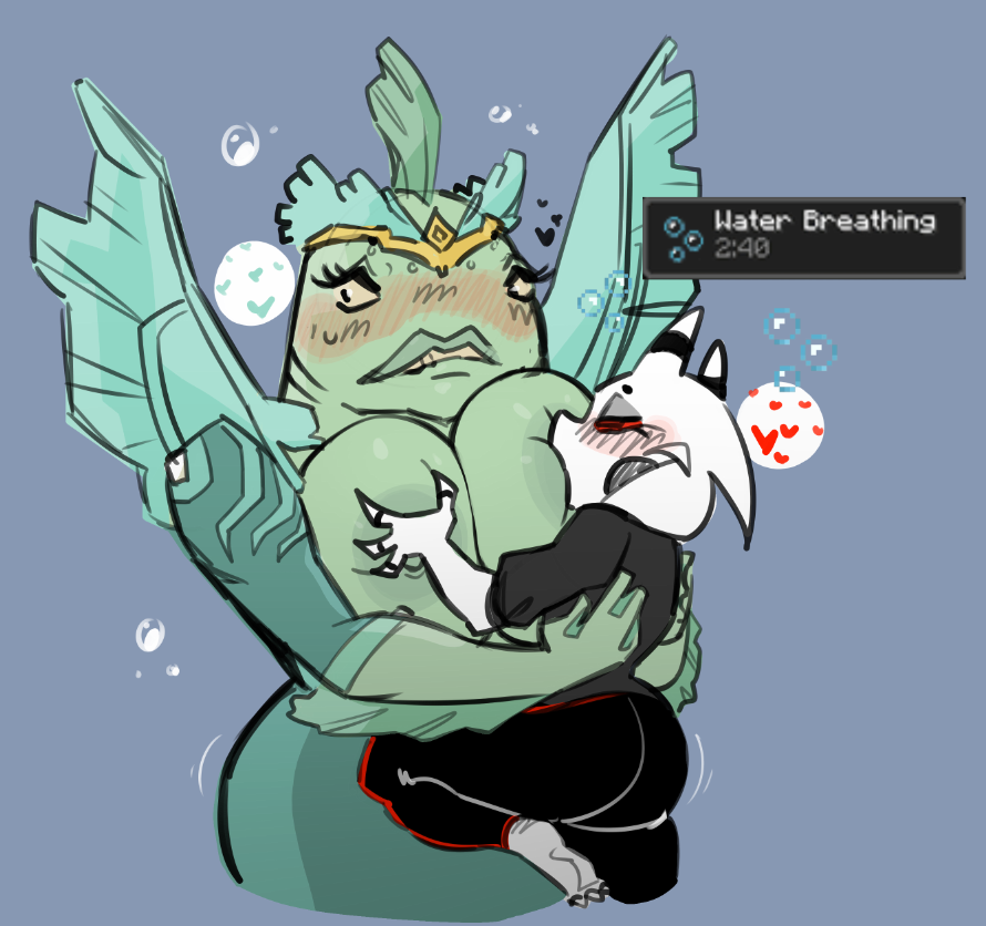 Rule34 – If it exists, there is porn of it / black heart, green heart, iris / 8900527