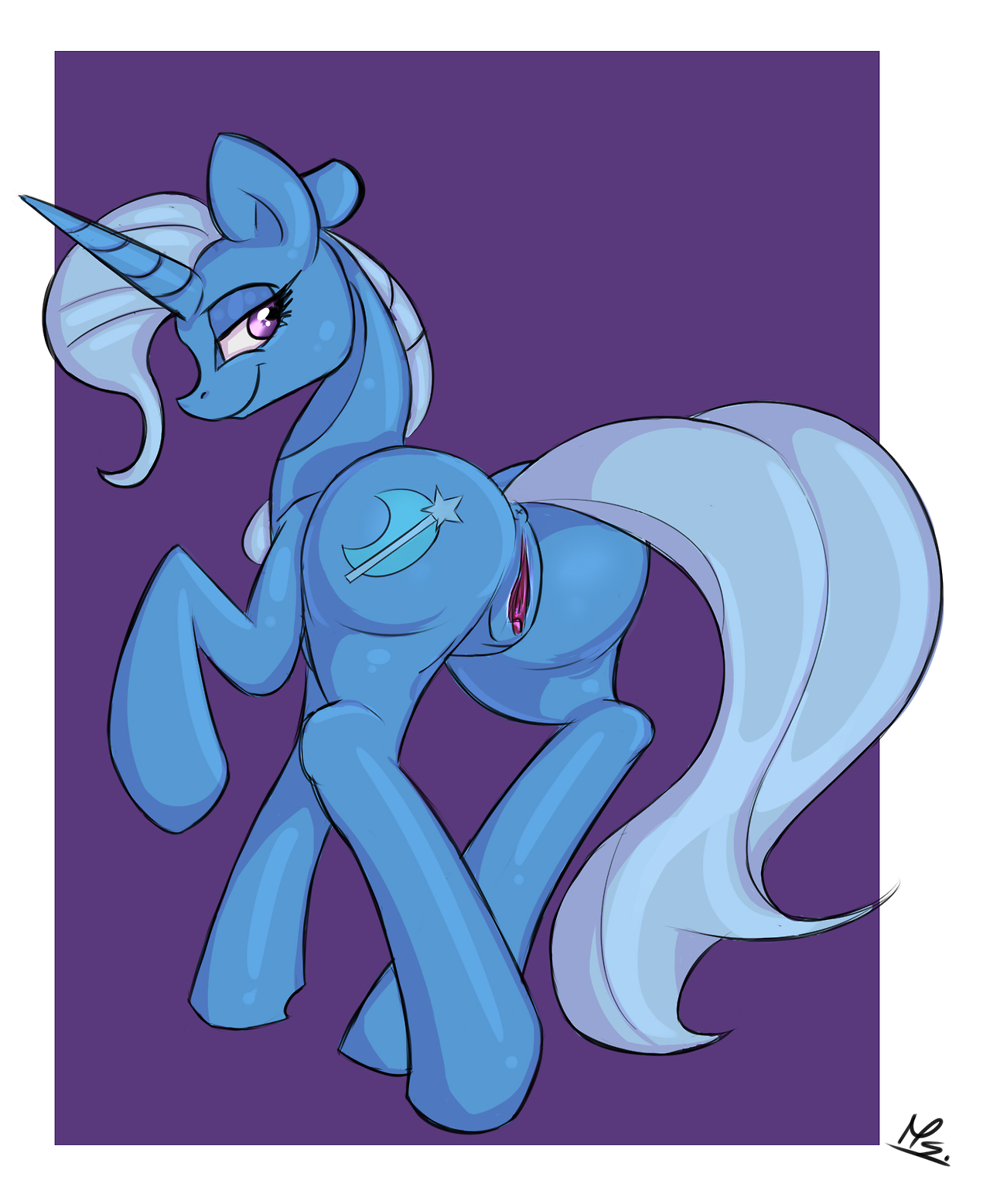 Rule34 – If it exists, there is porn of it / midnightstargazer, midnightstargazerart, trixie (mlp) / 442035