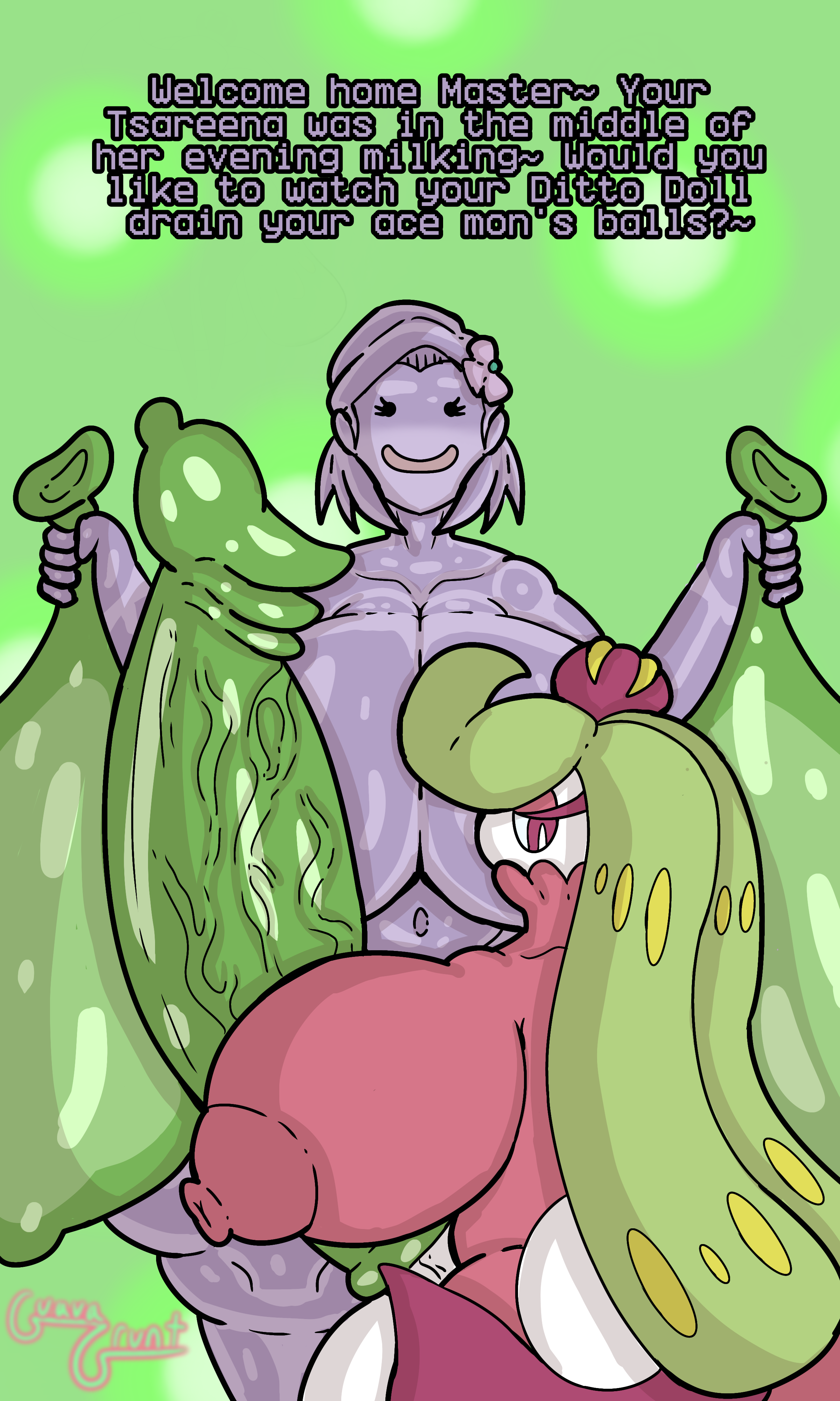 Rule34 – If it exists, there is porn of it / aroma lady (pokemon), ditto, tsareena / 8914507