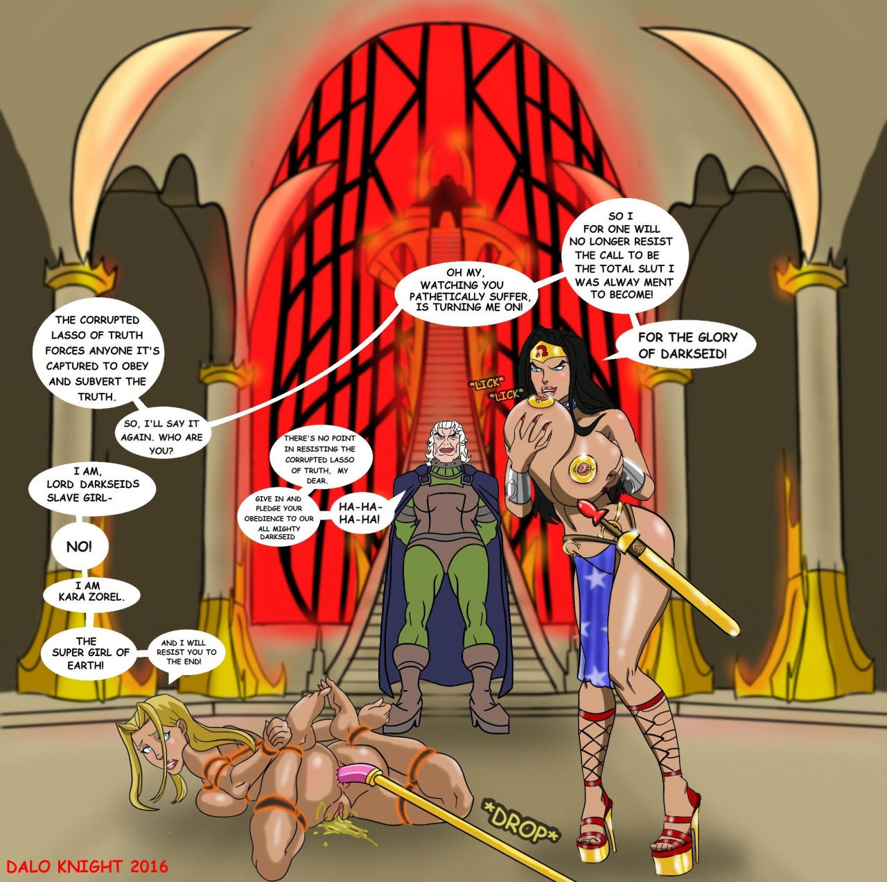 Rule34 – If it exists, there is porn of it / daloknight, supergirl, wonder woman / 8916350