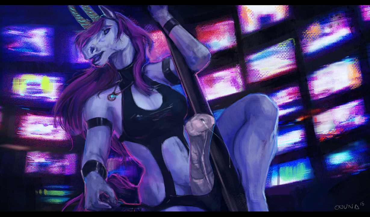 Rule34 – If it exists, there is porn of it / oouna, bicorn, femtoampere (character) / 443083