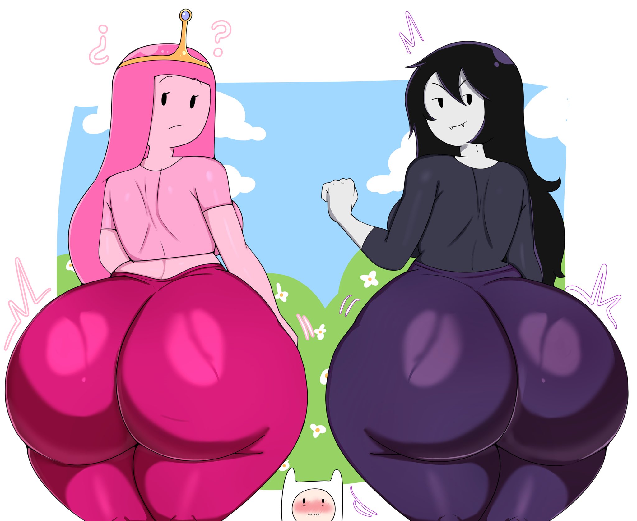 Rule34 – If it exists, there is porn of it / finn the human, marceline, princess bubblegum / 8924859