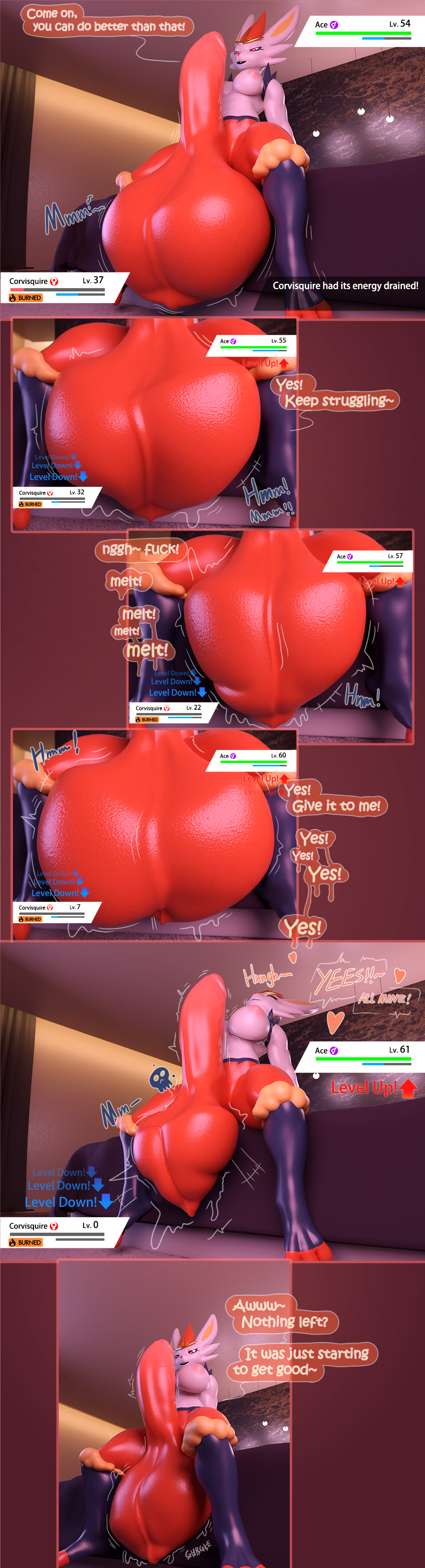 Rule34 – If it exists, there is porn of it / gui, hiddenmask18, cinderace, pokemon (species) / 8936425