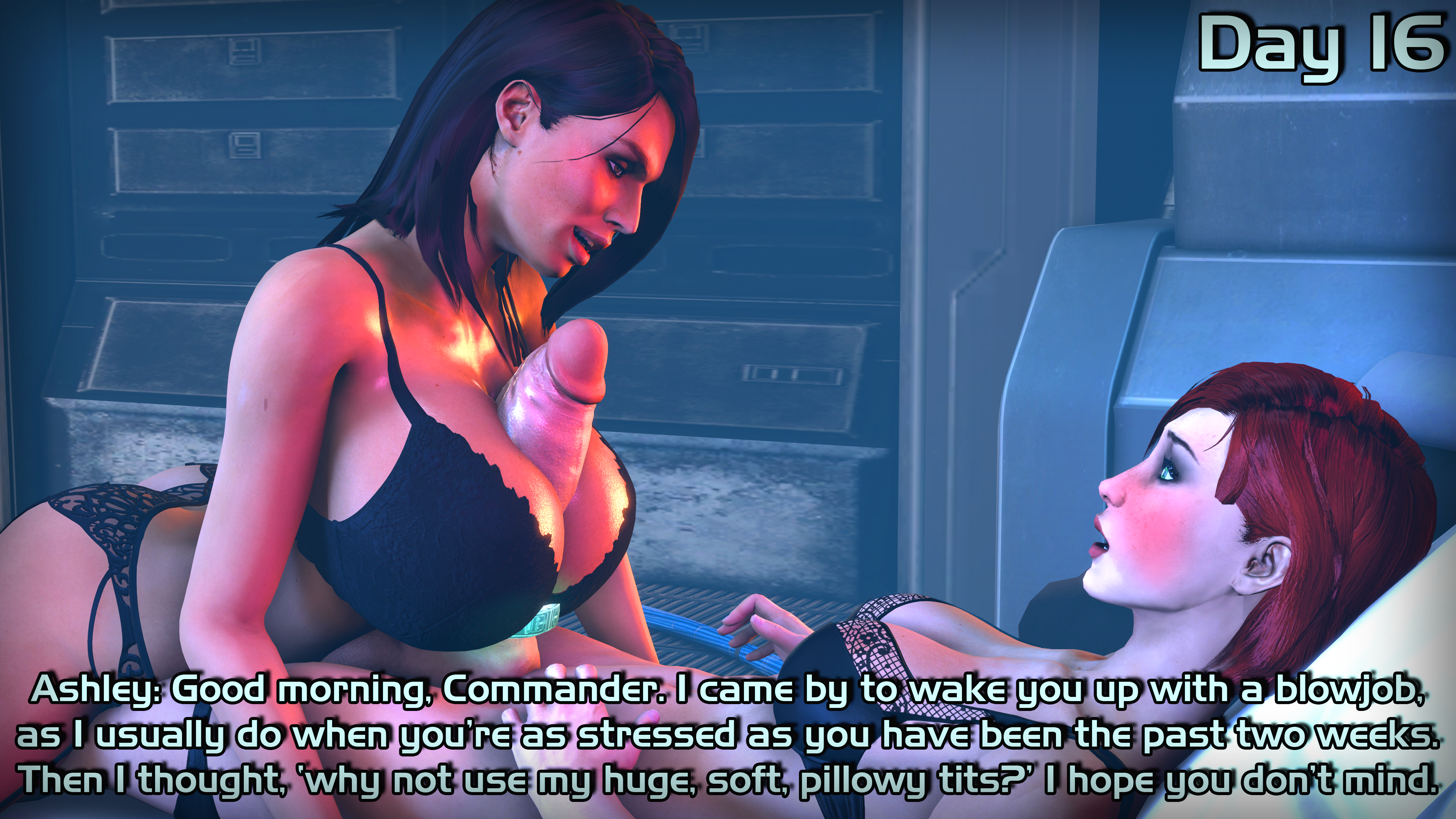 Rule34 – If it exists, there is porn of it / lordaardvark, ashley williams, commander shepard, femshep, jane shepard / 8937531