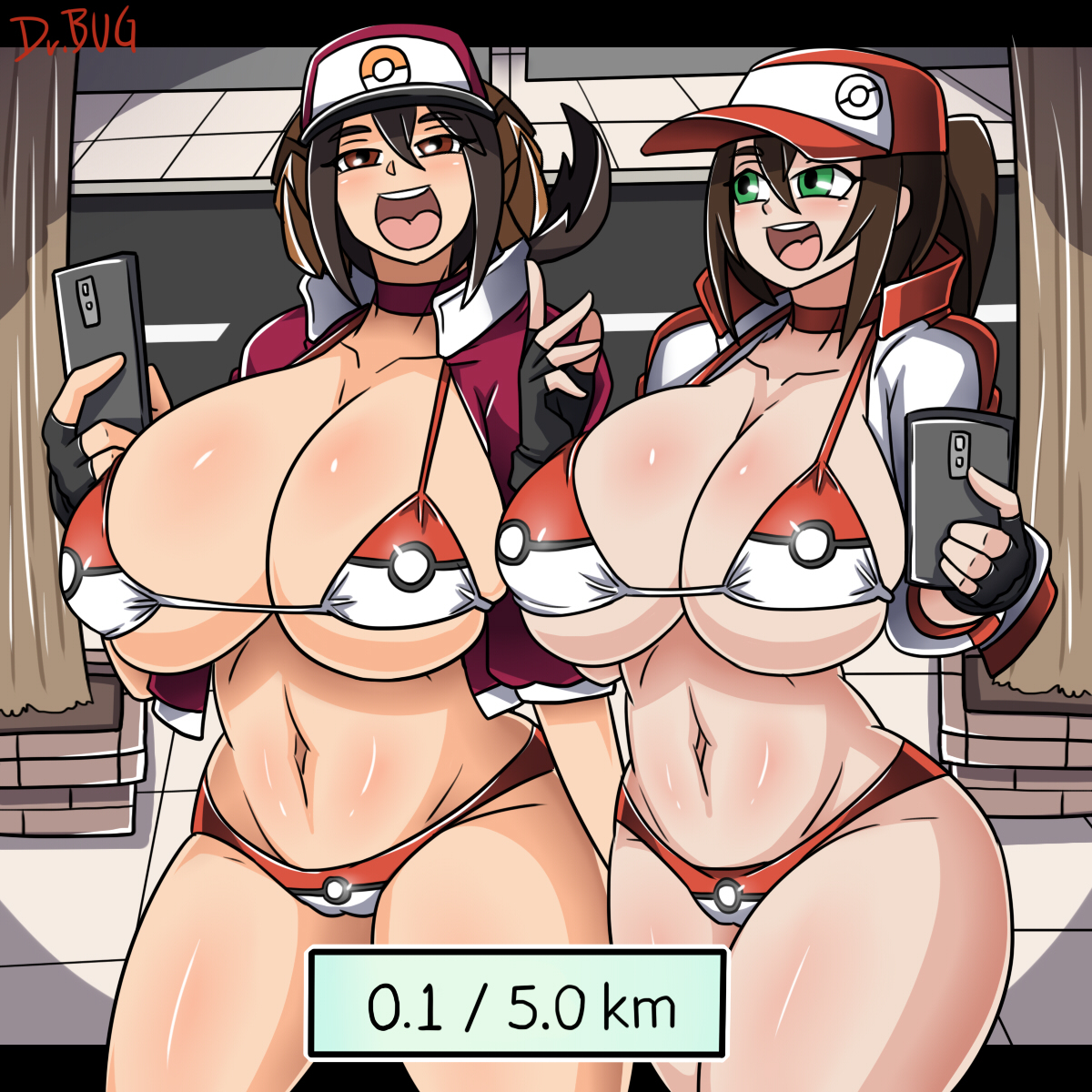 Rule34 – If it exists, there is porn of it / dr.bug, female protagonist (pokemon go) / 445342